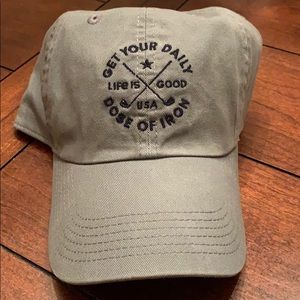 Brand New Life Is Good Golf Hat (NWT)